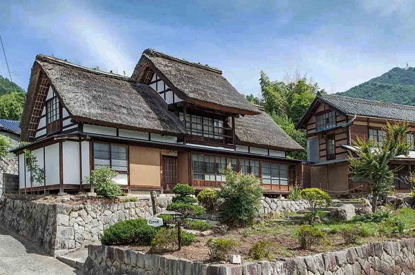 일본의 전통 가옥(일본, 고슈시)